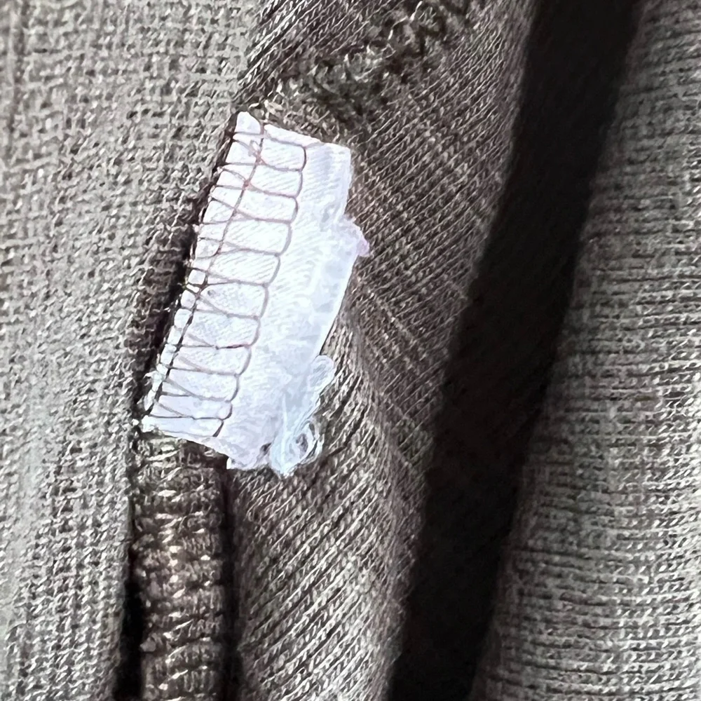 Banana Republic Core Temp Henley Olive Green Waffle Knit Long Sleeve Pullover